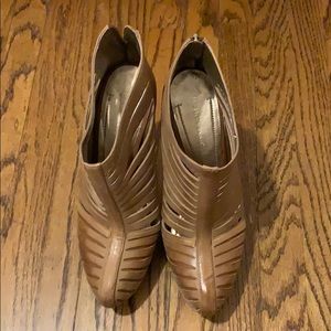 BCBGeneration tan colored heels